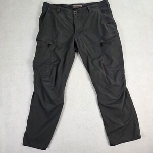 5.11 Tactical Mens Charcoal Grey Cargo Work Pants 38x30 Straight Leg Utility